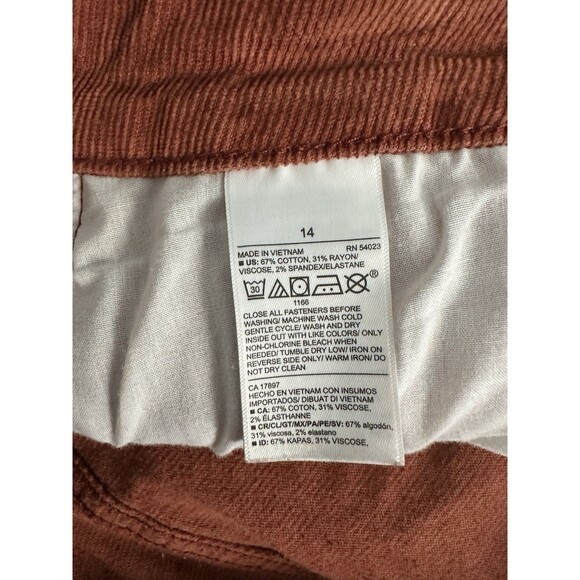 Old Navy Size 14 Rockstar Corduroy Pants K2 - Picture 10 of 10